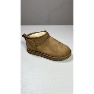 UGG Classic Ultra Mini Women's Boots Chestnut Suede Shearling 1116109